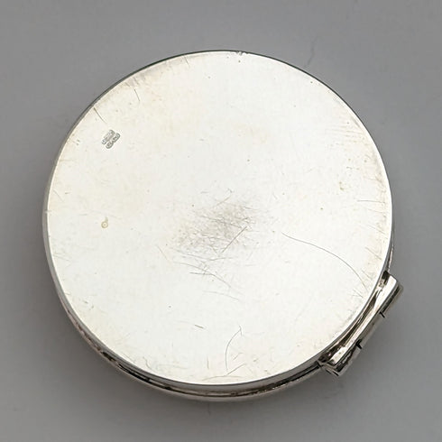 Vintage sterling silver pill case